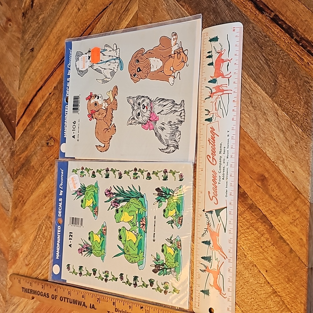 Handpainted decals by Decorcal